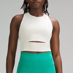 Lululemon Wonder Train mesh strap crop